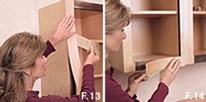 Cabinet Refacing Figure 13 - Figure 14