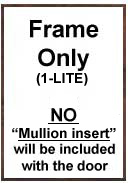 FRAME ONLY